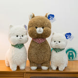Cute Alpaca Plush Toy – Soft Sleeping Alpaca Pillow Doll | Stuffed Animal Companion Gift for Kids & Toddlers