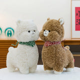 Cute Alpaca Plush Toy – Soft Sleeping Alpaca Pillow Doll | Stuffed Animal Companion Gift for Kids & Toddlers