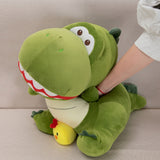 Chicken Dinosaur Plush Toy: Cute Tyrannosaurus Stuffed Animal Pillow | Soft Sleeping Ragdoll Gift for Kids & Dinosaur Lovers