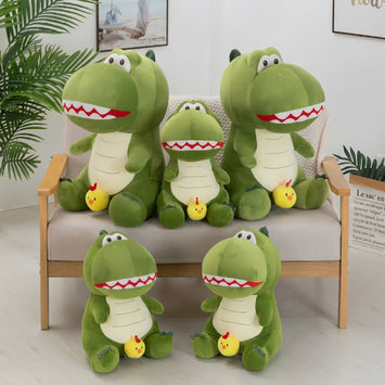 Chicken Dinosaur Plush Toy: Cute Tyrannosaurus Stuffed Animal Pillow | Soft Sleeping Ragdoll Gift for Kids & Dinosaur Lovers