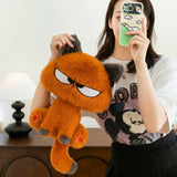 Cute Cartoon Cat Plush Toy, Soft Stuffed Cat Doll Pillow | Cozy Room Decor & Gift for Kids and Girls
