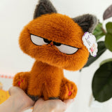 Cute Cartoon Cat Plush Toy, Soft Stuffed Cat Doll Pillow | Cozy Room Decor & Gift for Kids and Girls