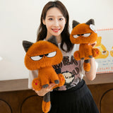 Cute Cartoon Cat Plush Toy, Soft Stuffed Cat Doll Pillow | Cozy Room Decor & Gift for Kids and Girls