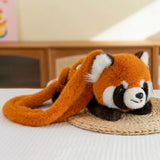 Cute Panda Hanhan Plush Bag | Shoulder Backpack Crossbody Coin Purse, Simulation Panda Doll Bag: Cute Women Gift
