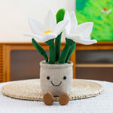 Cute Succulent Plant Plush Doll | Creative Potted Plant Ornament, Soft Home Decor Toy for Girls & Plant Lovers