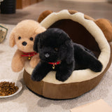 Labrador Plush Toy Dog Doll | Cute Puppy Stuffed Animal | Soft Sleeping Hug Pillow Gift for Kids and Girls