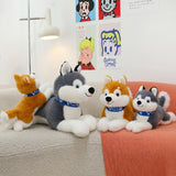 Cute Shiba Inu Dog Plush Toy Akita Dog Doll Sleeping Pillow Birthday Gift