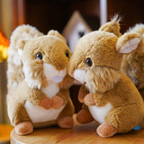 Cute Squirrel Plush Toy Big Tail Animal Stuffed Doll Machine Grab Toy Gift