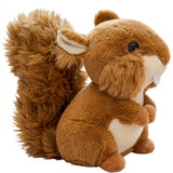 Cute Squirrel Plush Toy Big Tail Animal Stuffed Doll Machine Grab Toy Gift