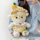 Cute Sleeping Cap Lamb Plush Toy Baby Sheep Companion Doll Birthday Gift for Kids