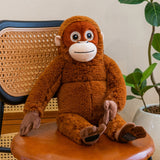Ugly Cute Gorilla Monkey Plush Toy Sleeping Pillow Stuffed Doll Birthday Gift for Children Cross Border Plush Doll