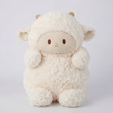 Popova Dun Dun Little Sheep Plush Toy, Comforting Sheep Doll, Childhood Gift Soft Plush Companion Toy