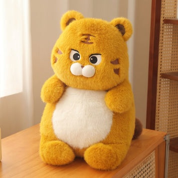 Authentic Popova Tiger Plush Doll, Cute Tiger Pillow, Kids Gift, Girls Birthday Soft Stuffed Animal Doll, Cute Comfort Toy