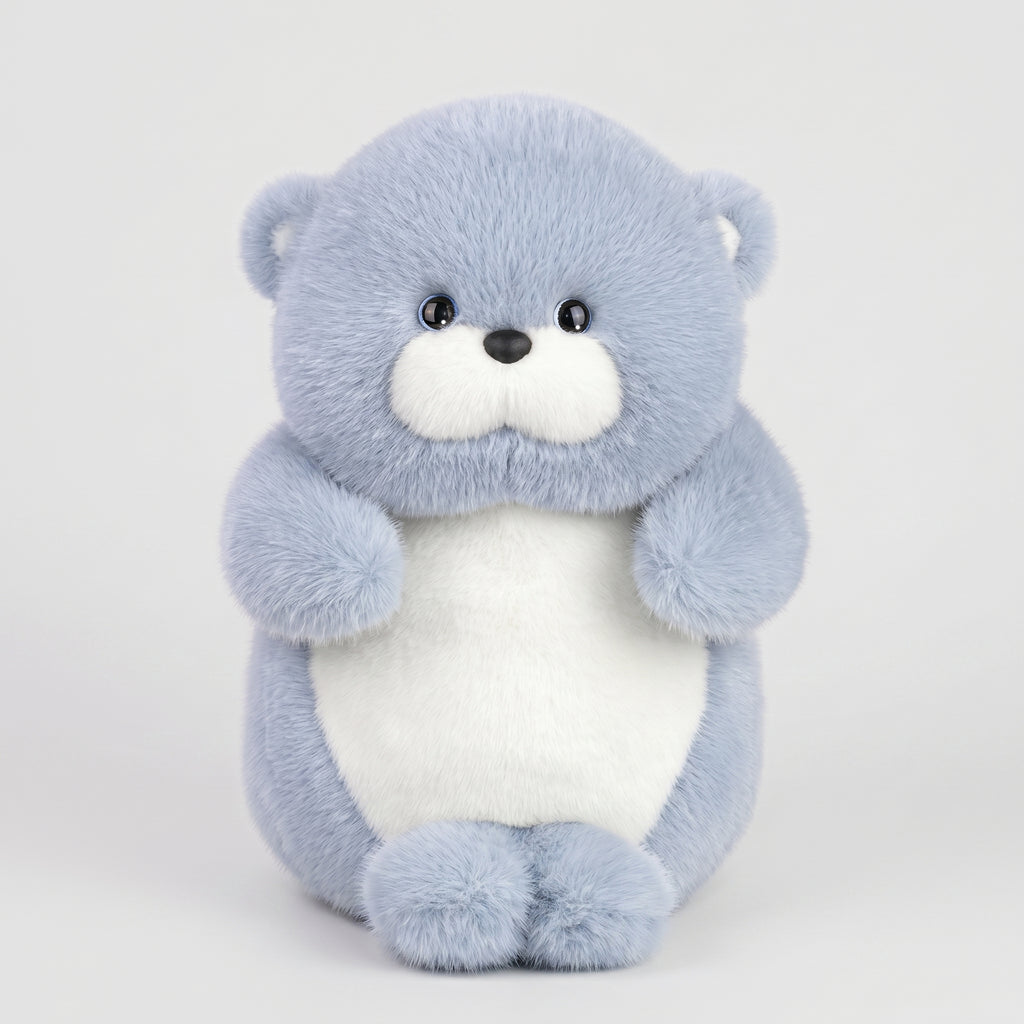Authentic Bobova Baby Seal Plush Toy, Soft Stuffed Animal Seal Doll, Walrus Style Plush Companion Toy, Birthday Gift for Children and Valentine Gift for Girlfriend