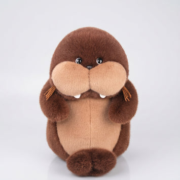 Authentic Bobova Baby Seal Plush Toy, Soft Stuffed Animal Seal Doll, Walrus Style Plush Companion Toy, Birthday Gift for Children and Valentine Gift for Girlfriend