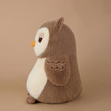 Authentic Bobova Brown Owl Plush Toy, Soft Stuffed Owl Doll, Autumn Winter Color Animal Plush Gift, Cute Cross Border E Commerce Holiday Gift for Classmates