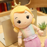Cute Mermaid Pillow Doll Plush Toy | Soft Princess Bed Cushion Stuffed Animal Doll for Girls Gift