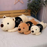 Cute Lying Bear Plush Toy Pillow | Creative Soft Stuffed Animal Birthday Gift Large Custom Wholesale Plush Doll for Kids & Home Decor