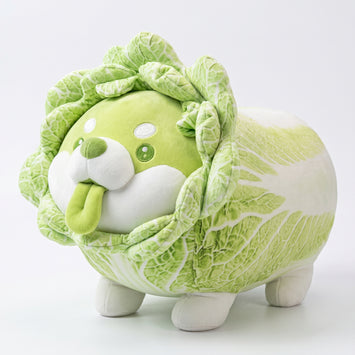 Cute Vegetable Elf Plush Doll | Cabbage Puppy Stuffed Toy | Internet Celebrity Sleeping Doll Gift for Girls and Kids
