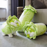 Cute Vegetable Elf Plush Doll | Cabbage Puppy Stuffed Toy | Internet Celebrity Sleeping Doll Gift for Girls and Kids